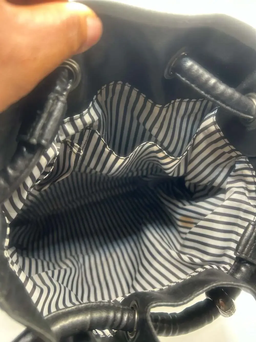 Y2K Slouchy Black Hobo Bag Parfums Givenchy Logo Large Shoulder Purse